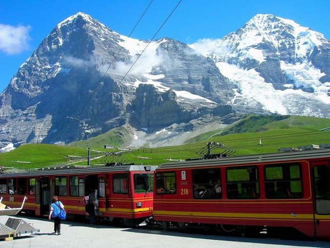 Railroad Jungfrau (Jungfrau Railway), Svájc