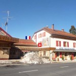 Hotel Arbez Franco-Suisse – szálloda amin áthalad a svájci-francia államhatár